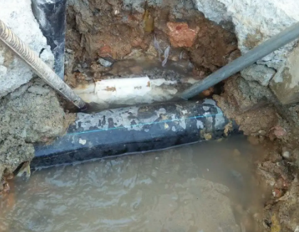 石城测漏水之水管漏水